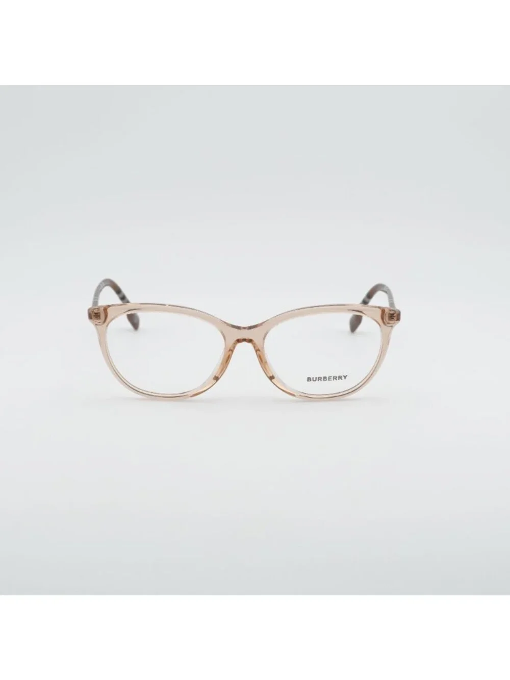 Burberry BE2389 4088 Eyeglasses Shiny Peach 52mm Geometric Frame